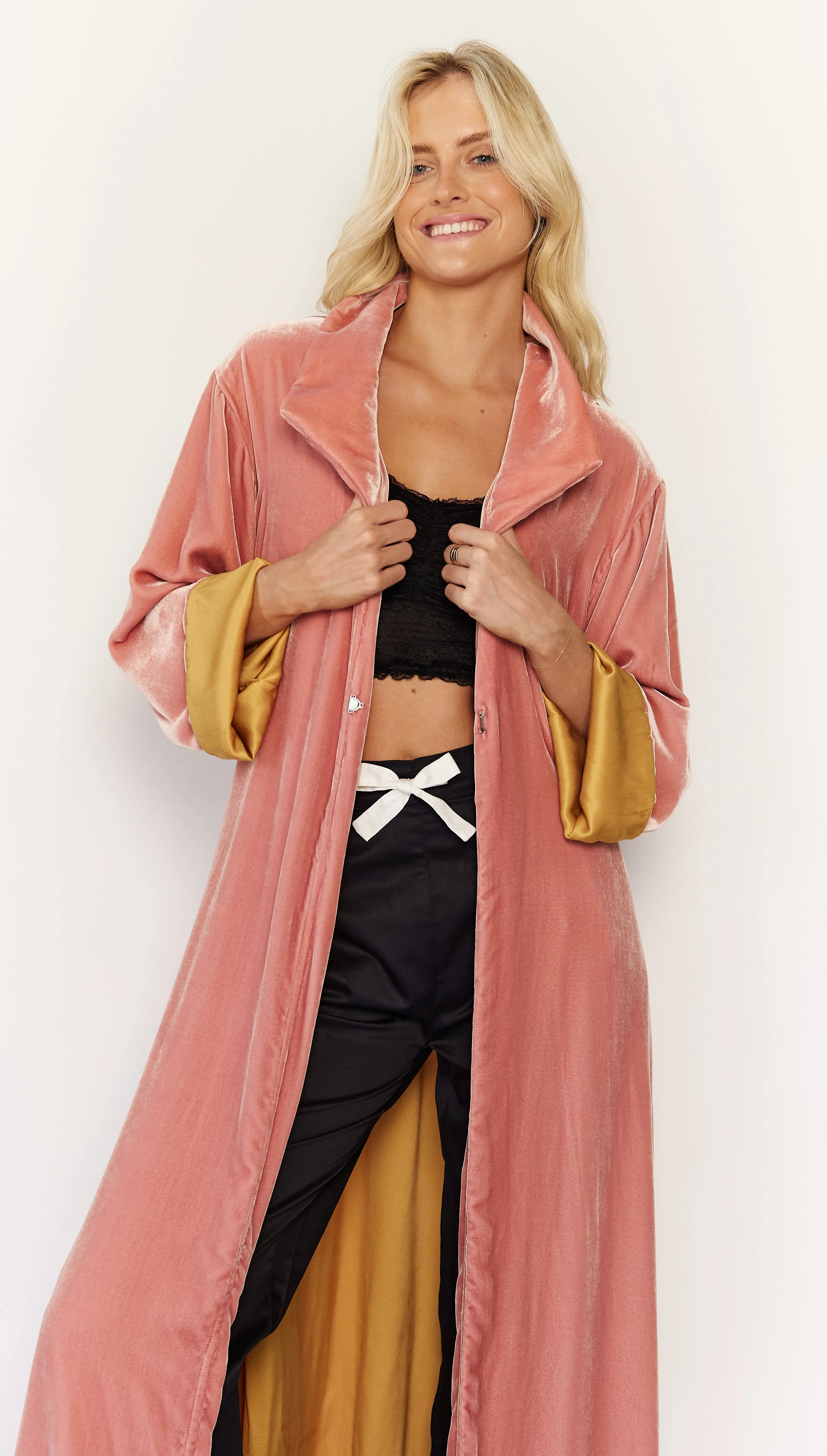 Pink Sunrise Couture Robe