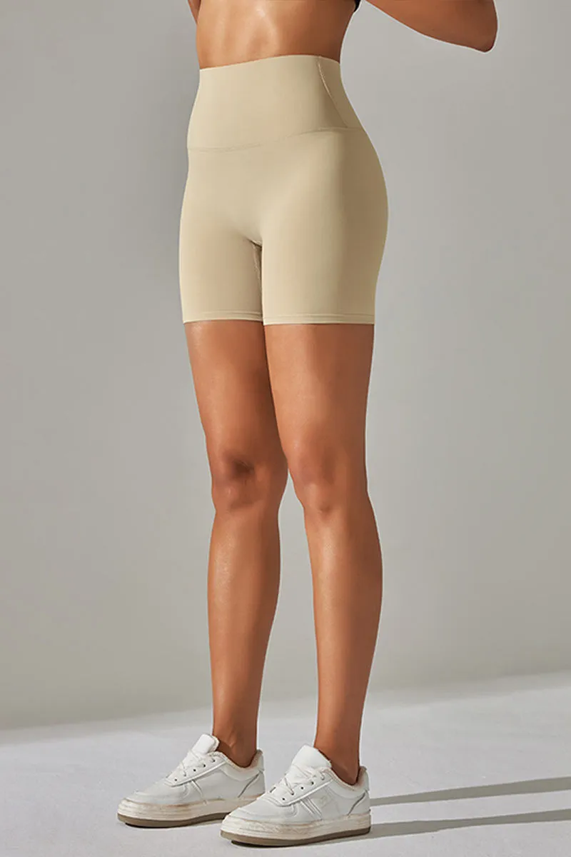 PL0404 Tummy Control Yoga Shorts