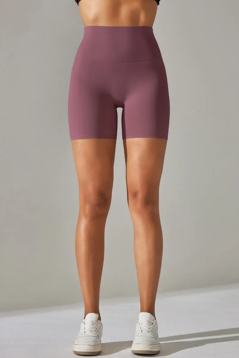 PL0404 Tummy Control Yoga Shorts