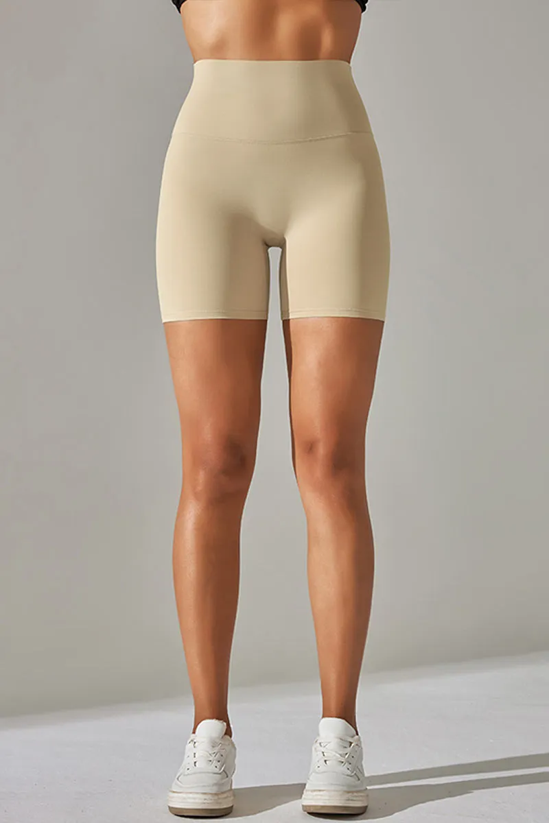 PL0404 Tummy Control Yoga Shorts