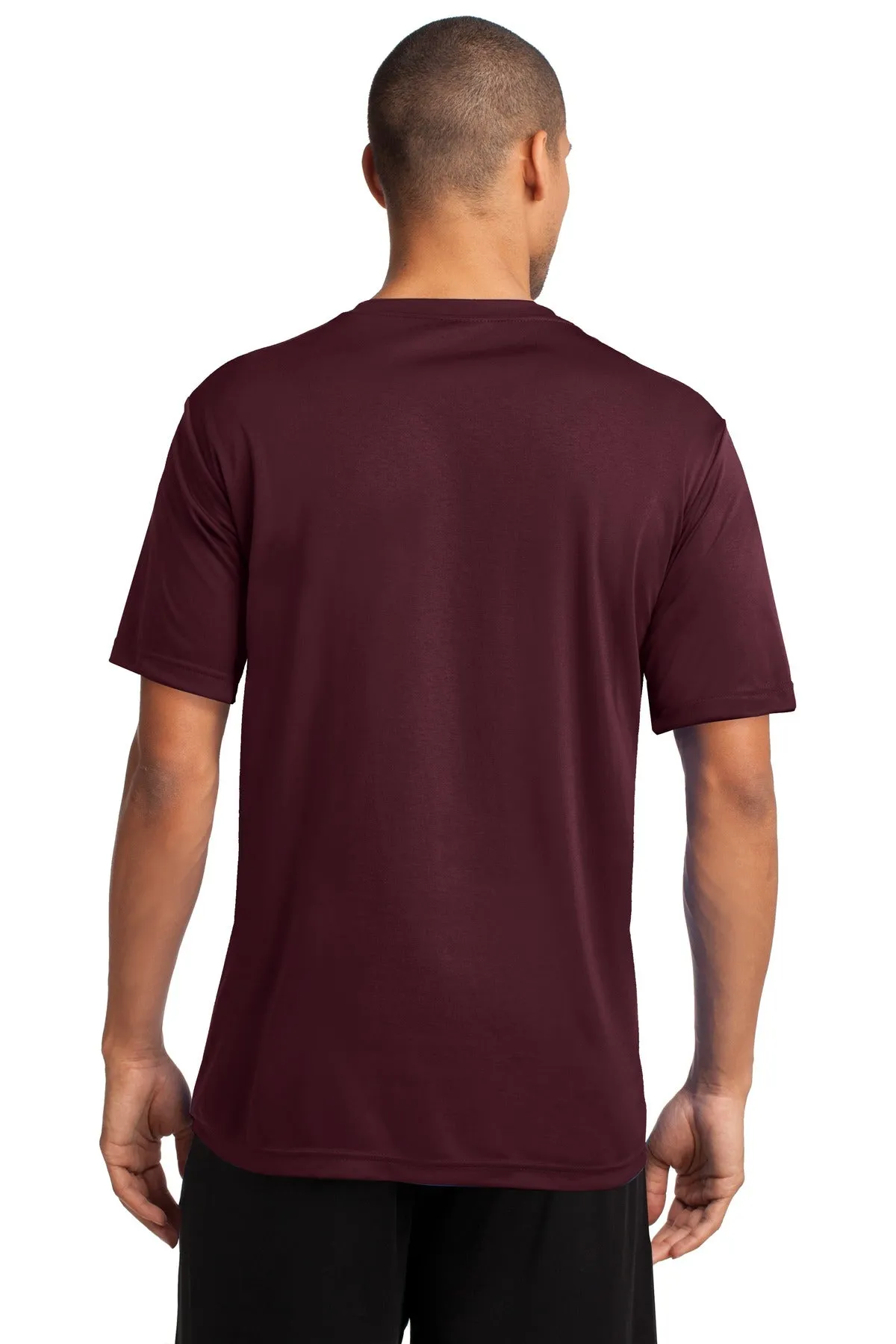 Port & Company Performance Tee. PC380 Athletic Maroon
