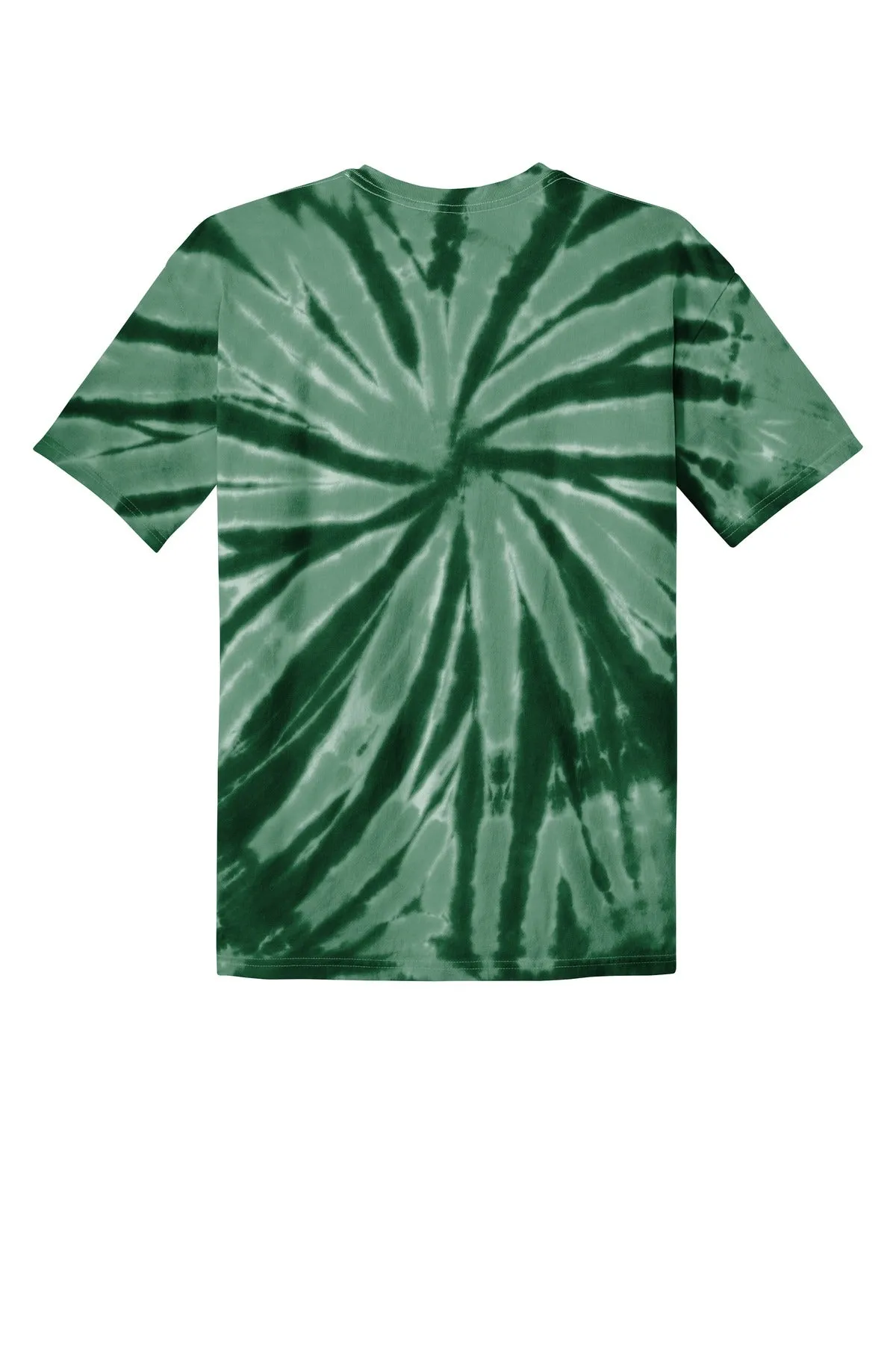 Port & Company Tie-Dye Tee. PC147 Forest Green