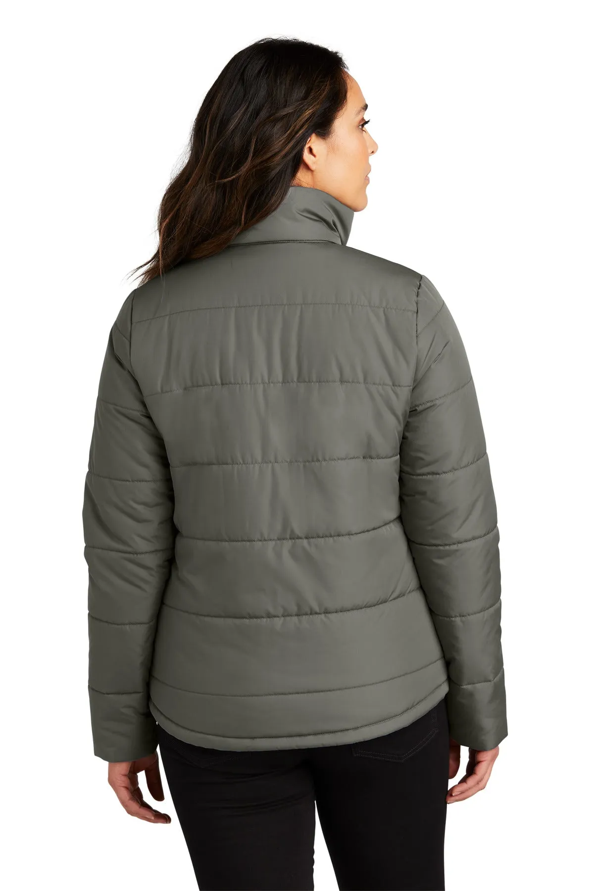 Port Authority Women's Puffer Jacket L852 Shadow Grey