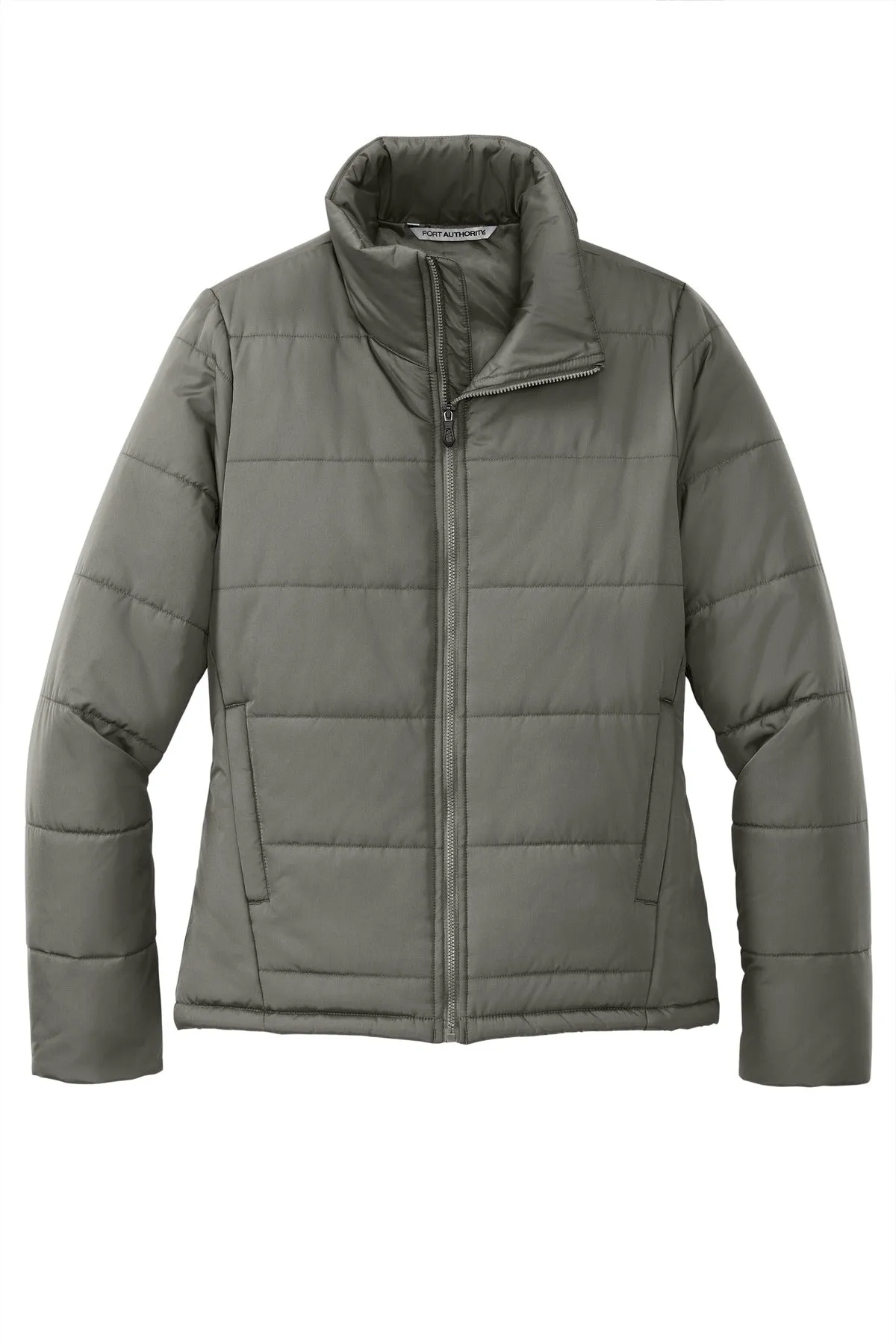 Port Authority Women's Puffer Jacket L852 Shadow Grey