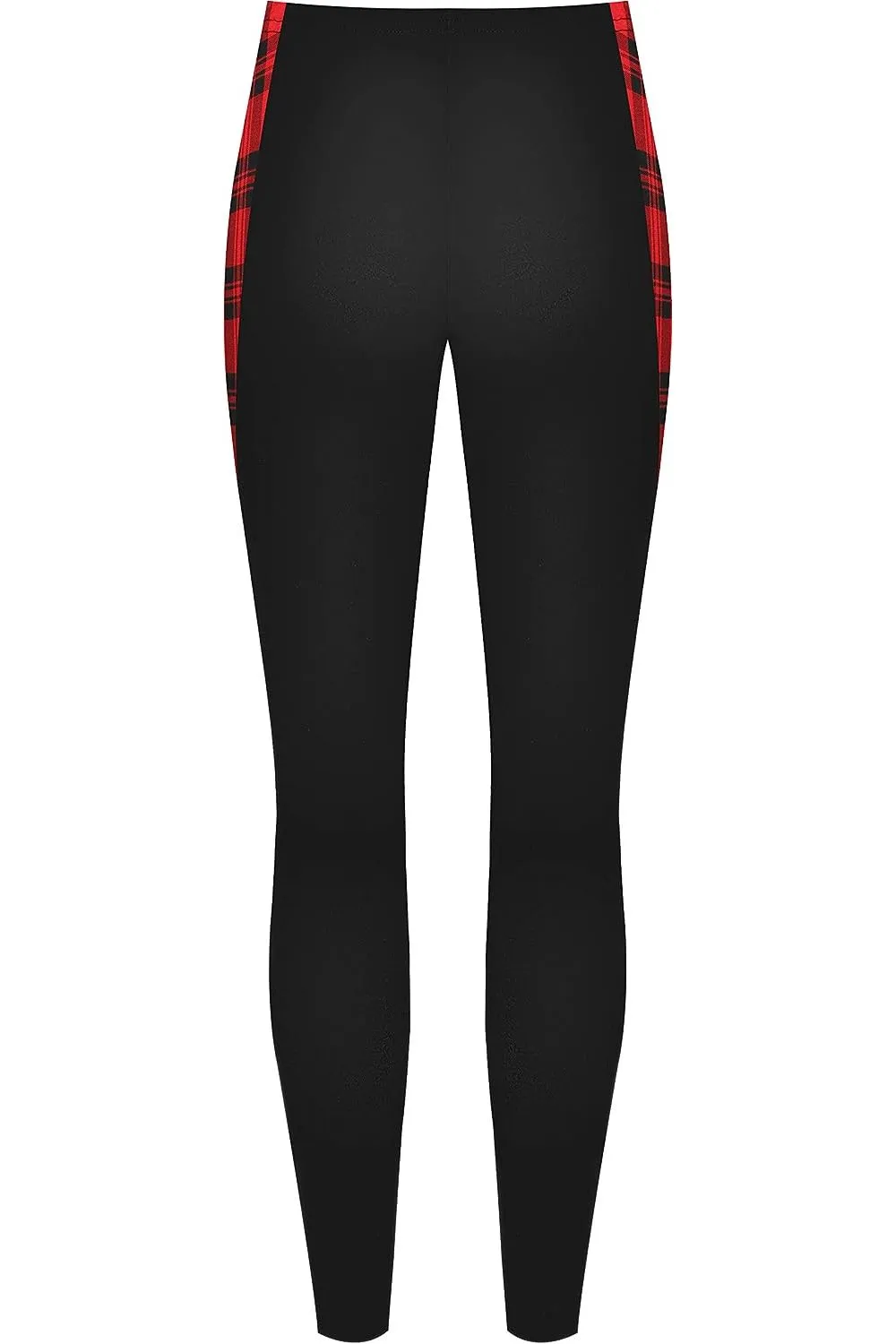 Print Side Stripe High Waist Leggings