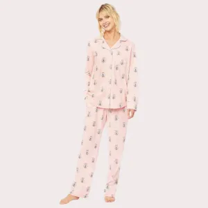 Queen Bee Pink Pima PJ's