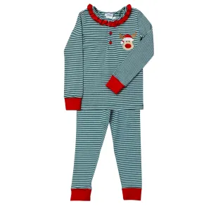 Reindeer Girl's Pajama Set
