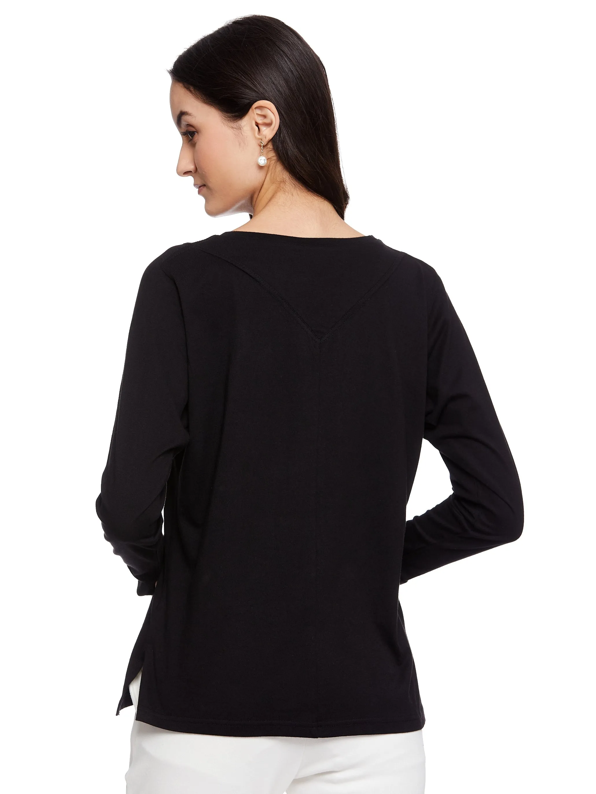 Restore Long Sleeve Crew (Black)