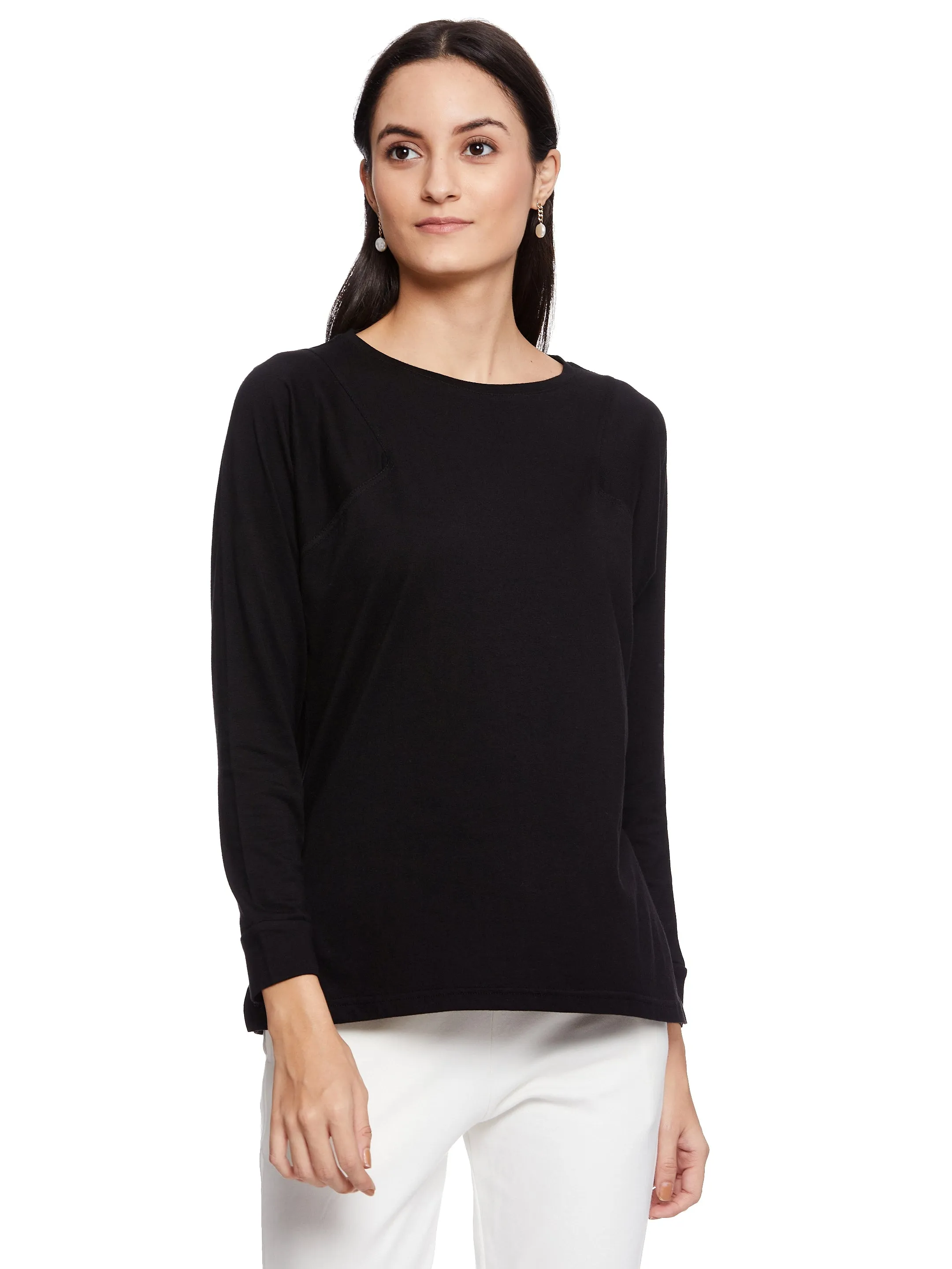 Restore Long Sleeve Crew (Black)