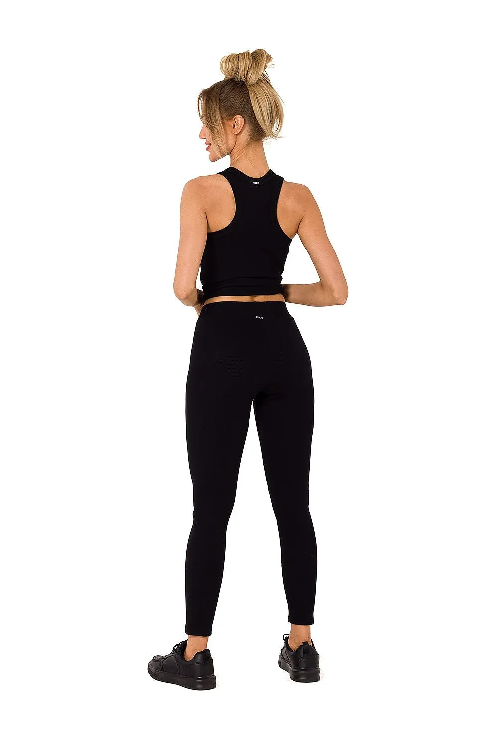 Ribbed High-Waist Comfort Leggings