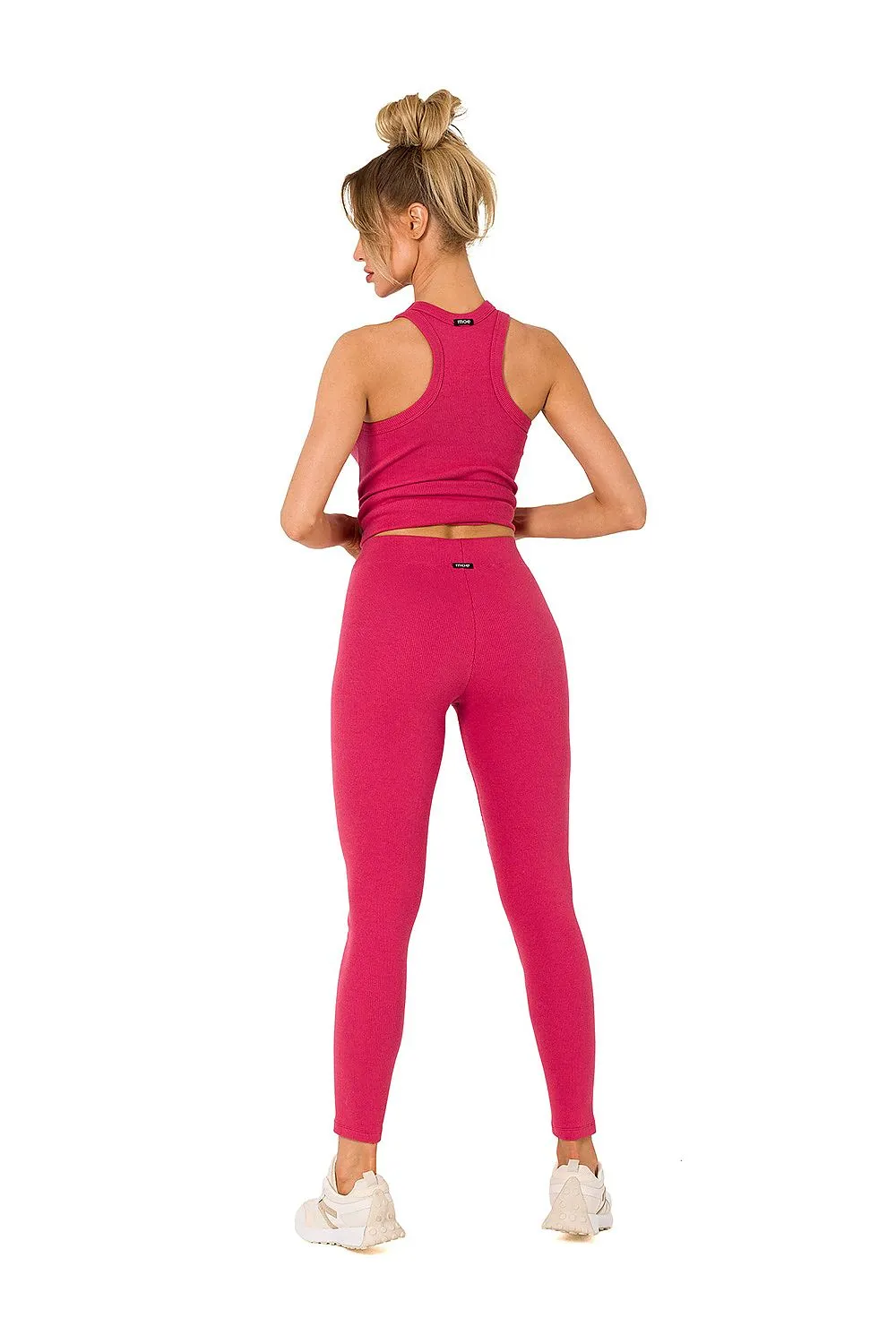 Ribbed High-Waist Comfort Leggings