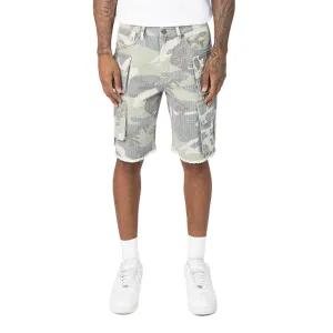 Rise Fashion Twill Shorts Earthstone Camo JS25232