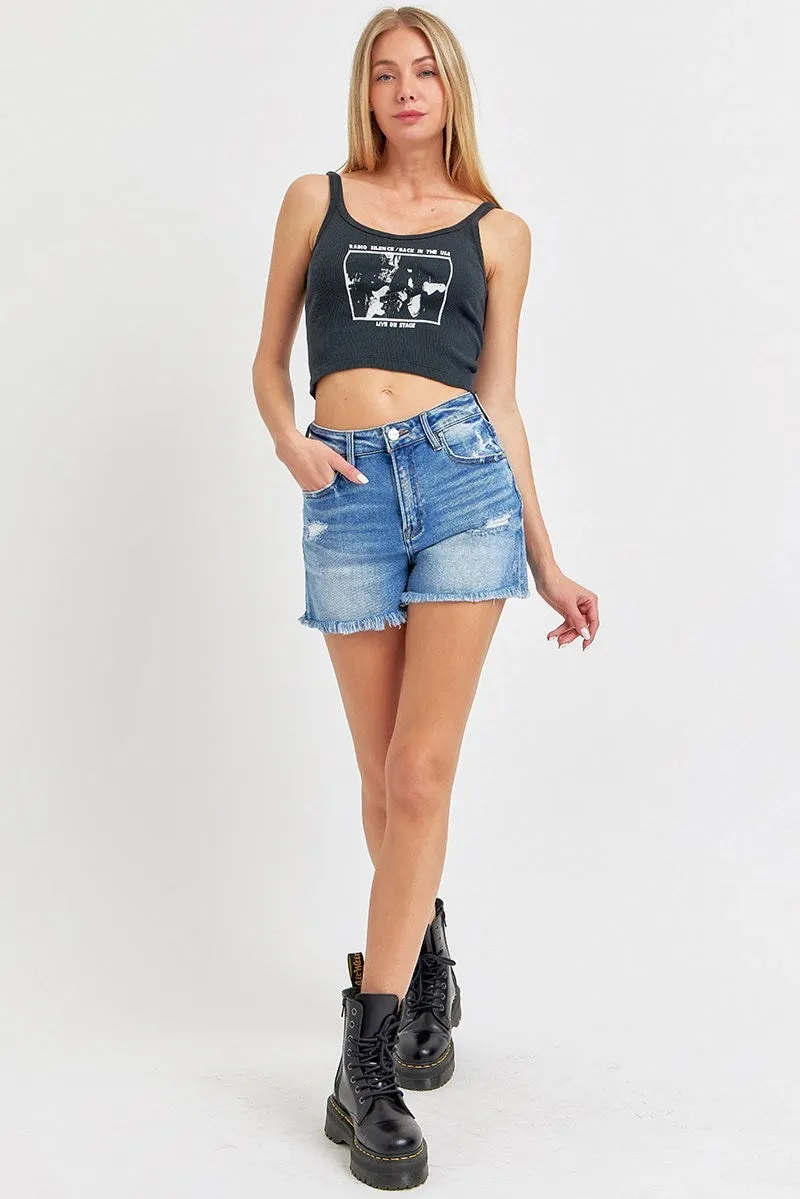 Risen High Rise Shorts