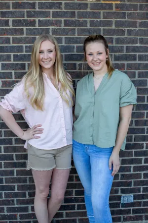 Risen Oversize Linen Top | Two Colors!