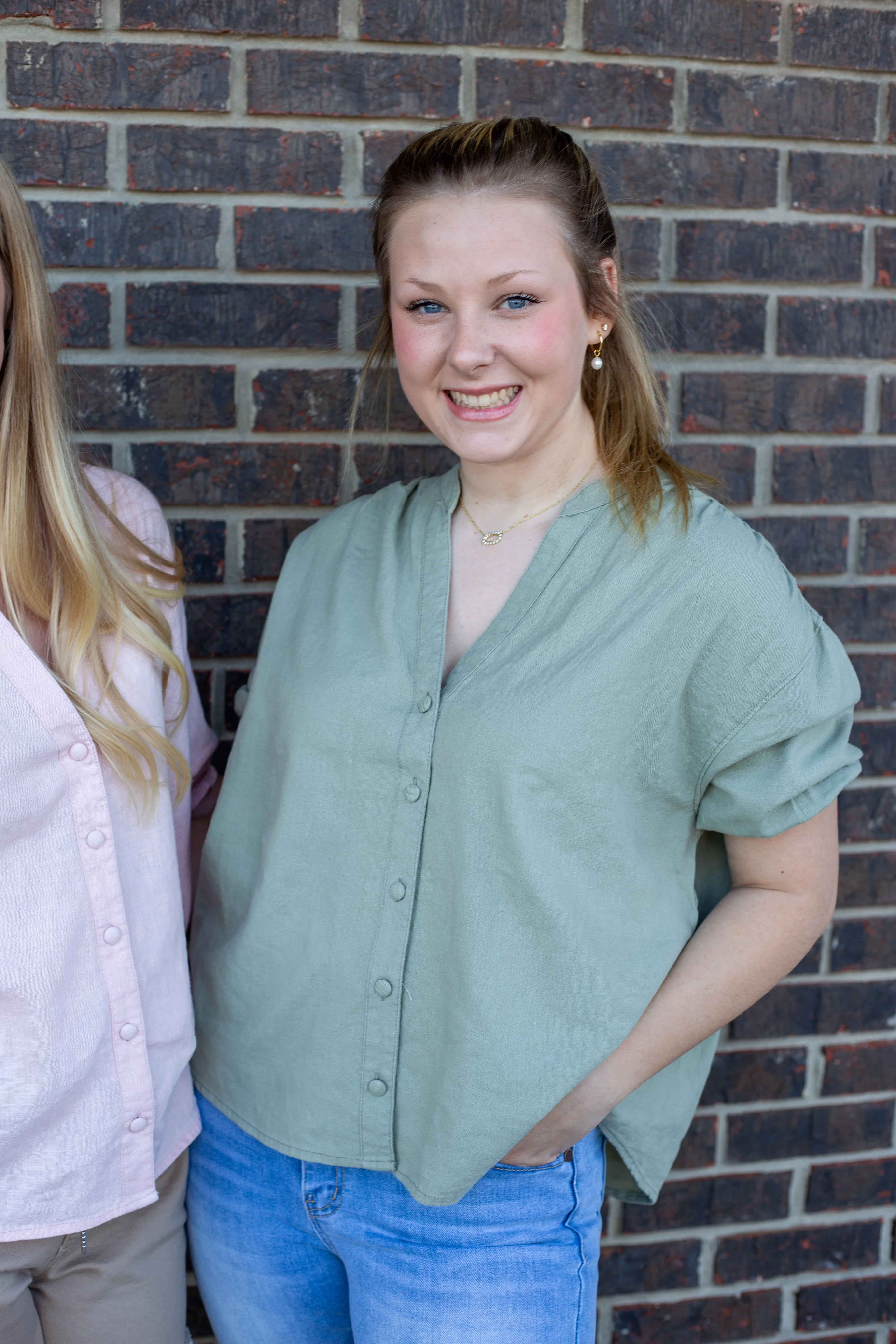 Risen Oversize Linen Top | Two Colors!