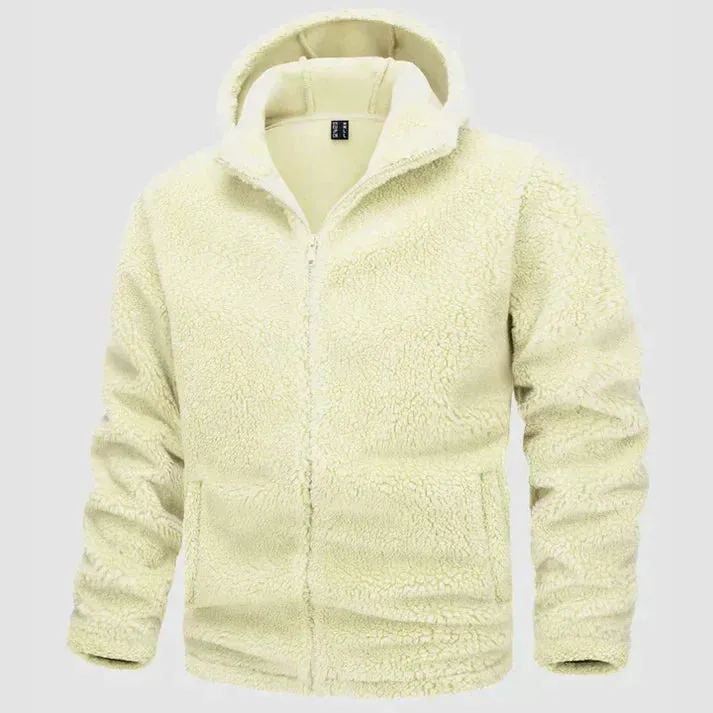 Roland - men's hooded fleece jacket