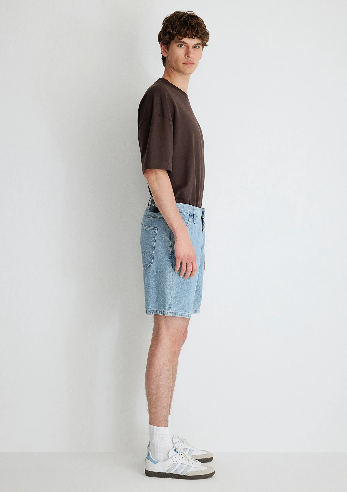 Rotterdam Mid Denim Jean Shorts