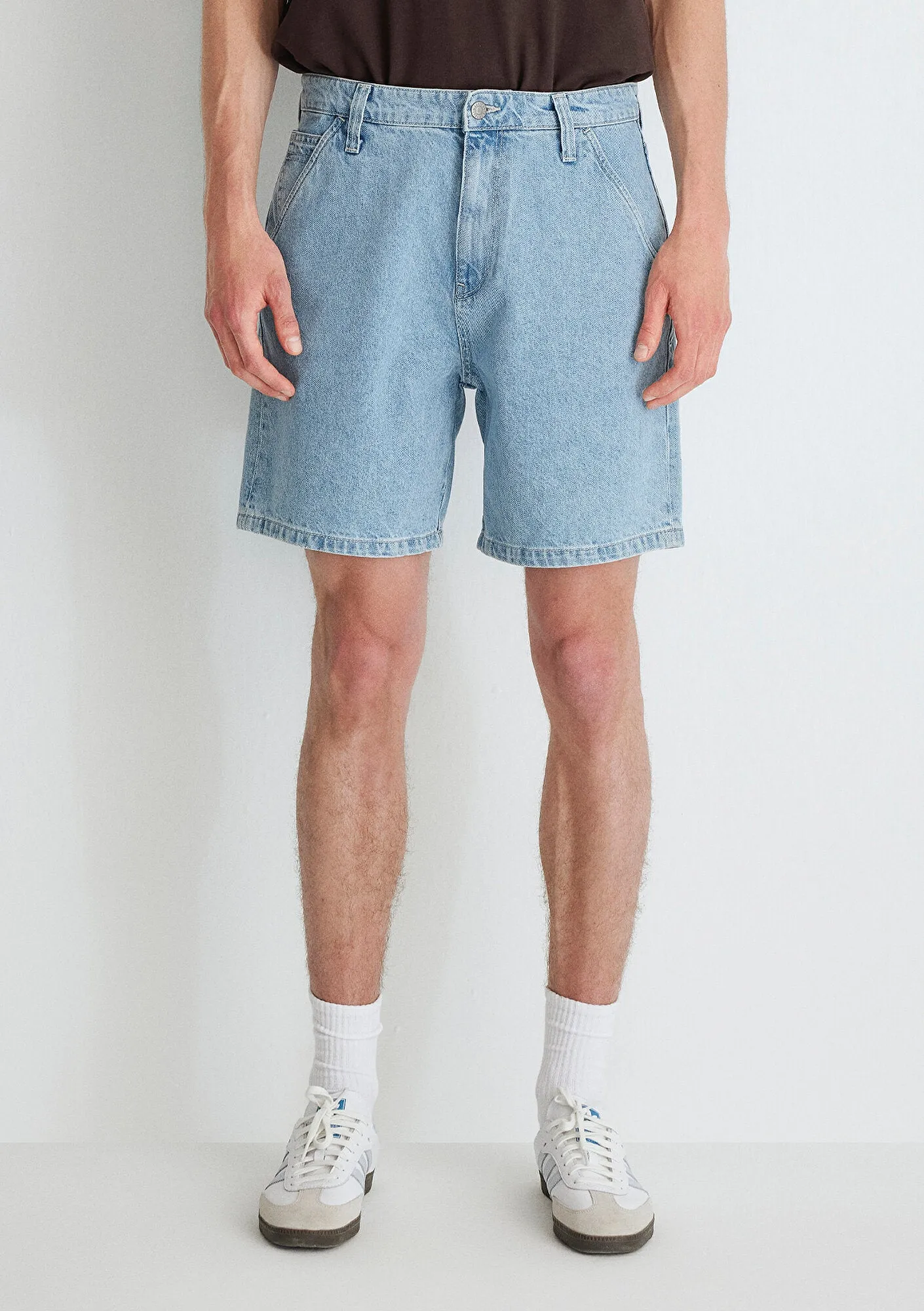 Rotterdam Mid Denim Jean Shorts