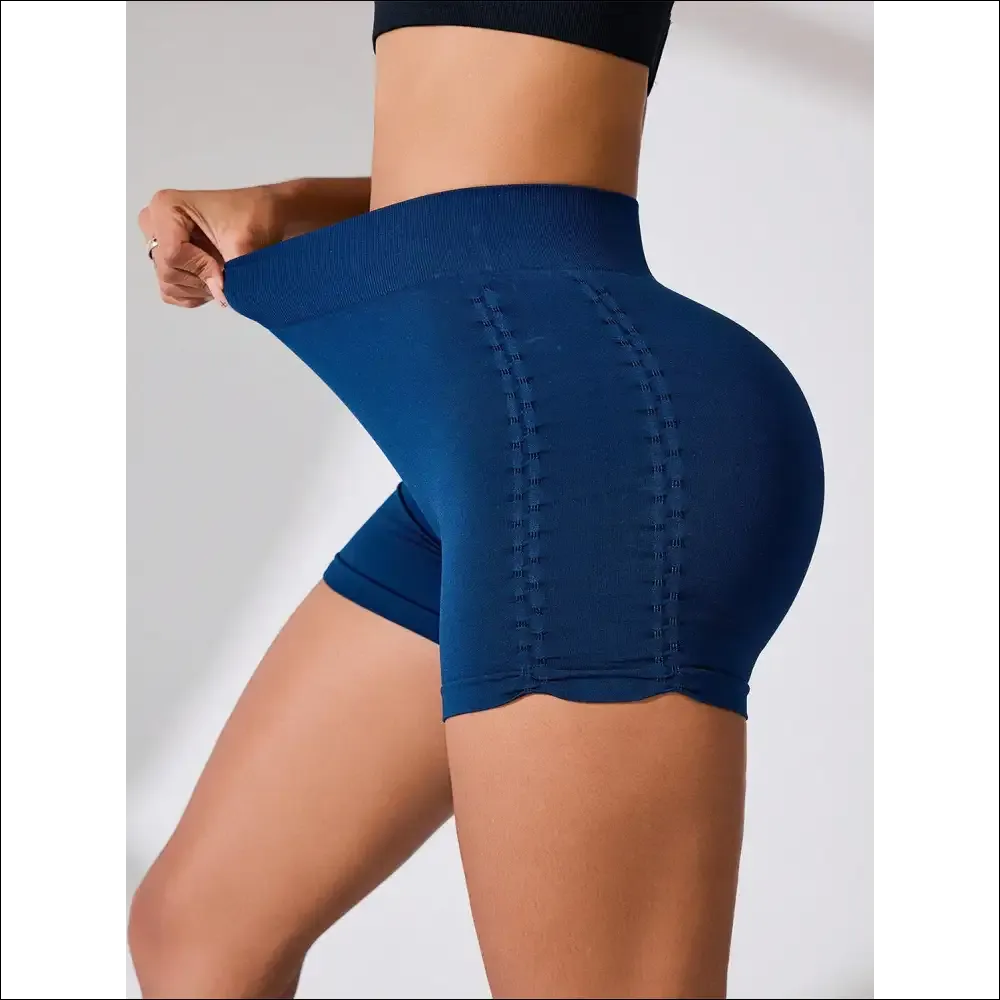 Ruched High Rise Active Shorts