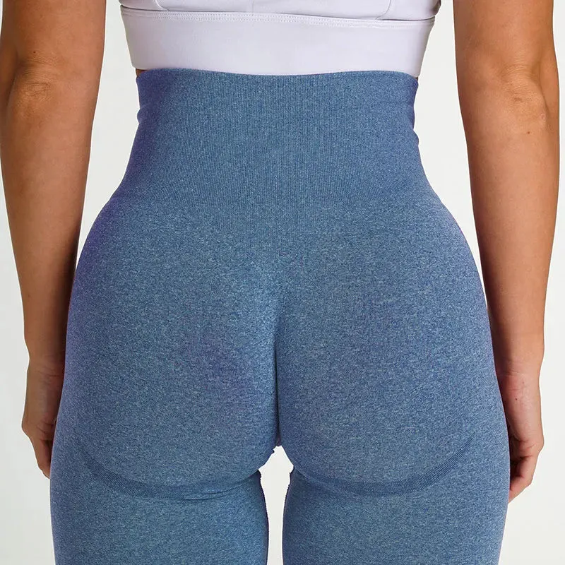 Seamless High Waist Sport Leggings - Push Up Fitness Yoga Pants for Women