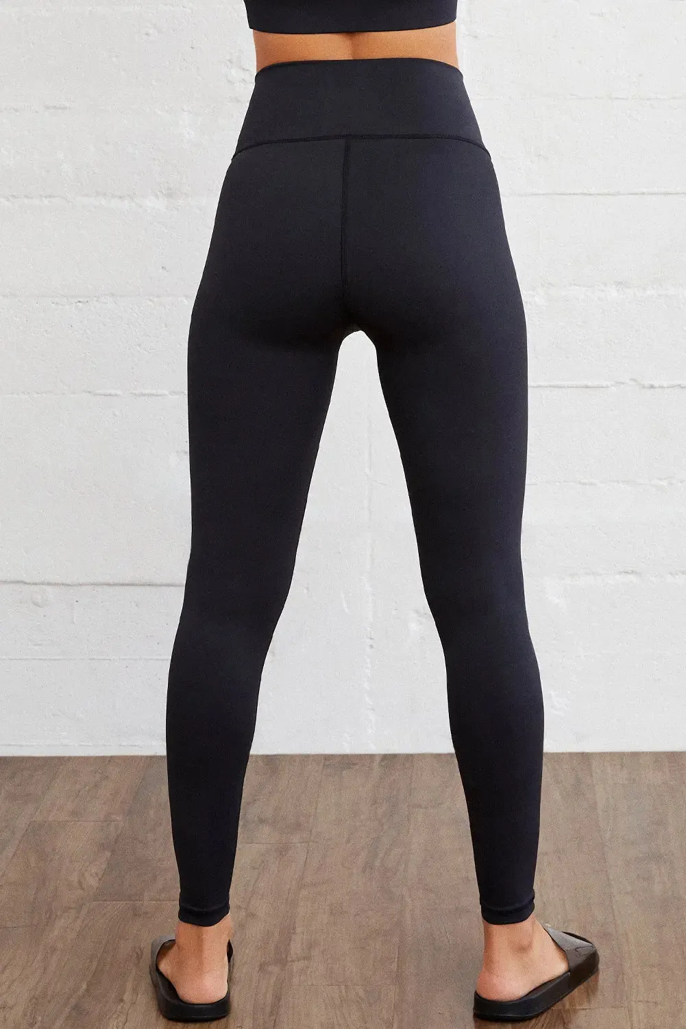 'Seren' Wide Waistband Full Length Leggings