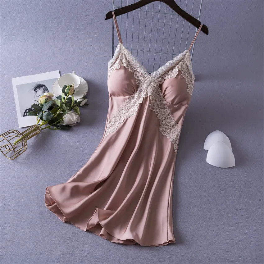 Sexy pajamas ice silk-D279 | Inspanda