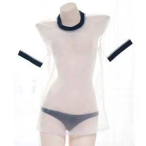 Sexy transparent cos pajamas yc23199