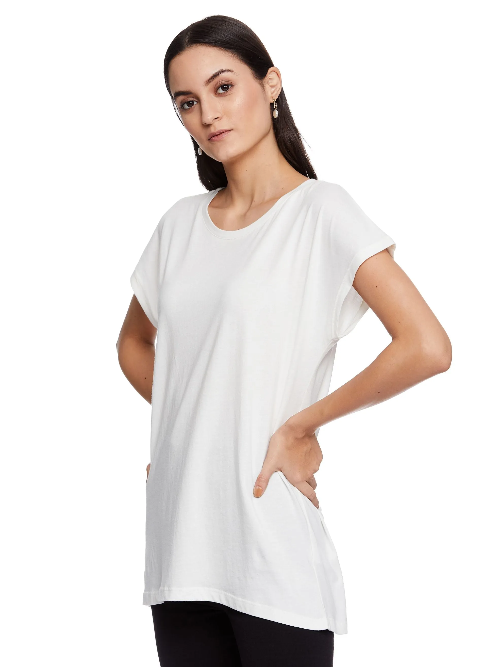 SLEEVELESS TEE (OFF WHITE)
