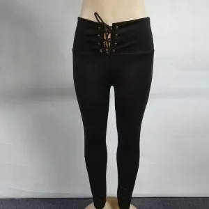 Solid Black Leggings