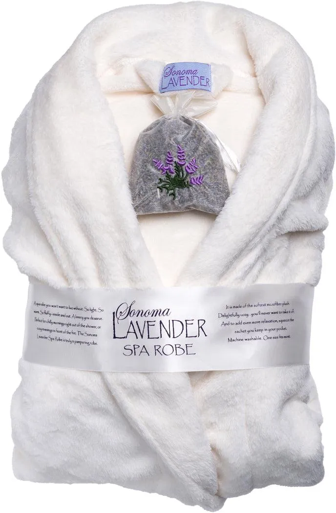 Sonoma Lavender Ultra Luxe Ivory Robe