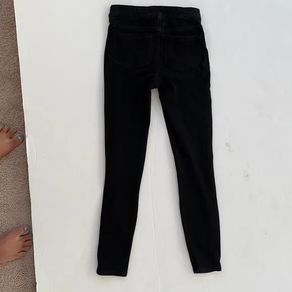 SPANX Black ankle length jean leggings XS