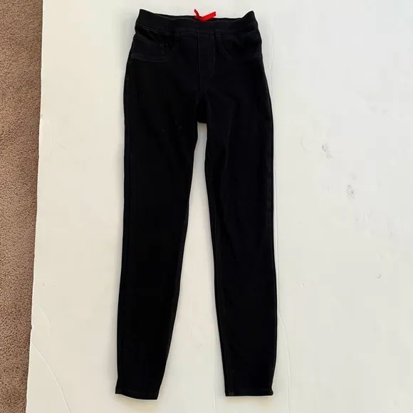 SPANX Black ankle length jean leggings XS