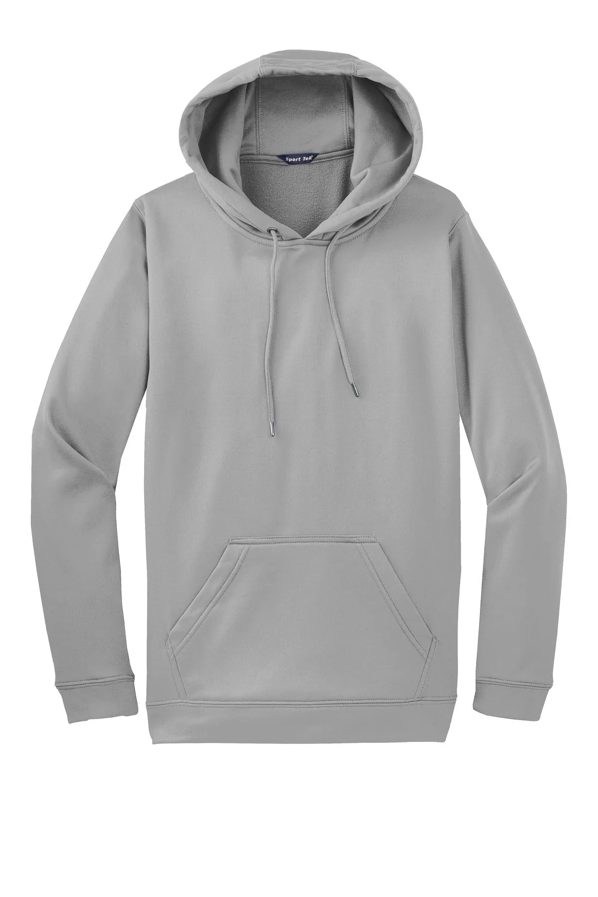 Sport-Tek Sport-Wick Fleece Hooded Pullover.  F244 Silver