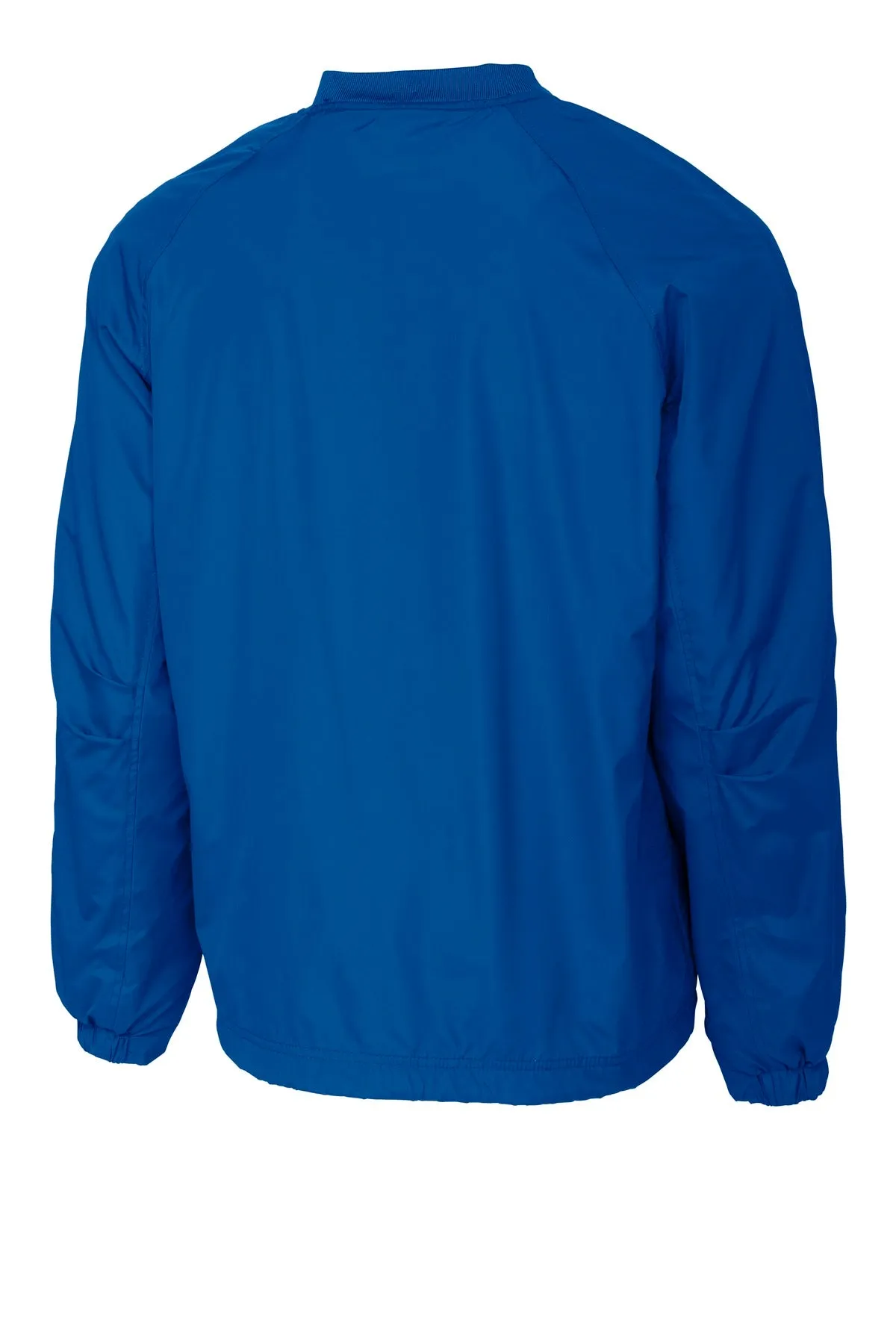 Sport-Tek V-Neck Raglan Wind Shirt. JST72 True Royal