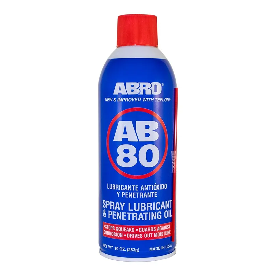 SPRAY LUBRICANT AB-80 ABRO  283grams Spray Can