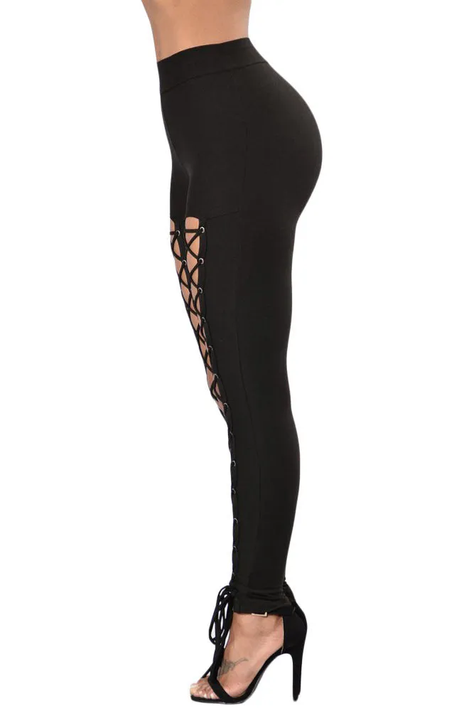 Starlett Lace Up Leggings