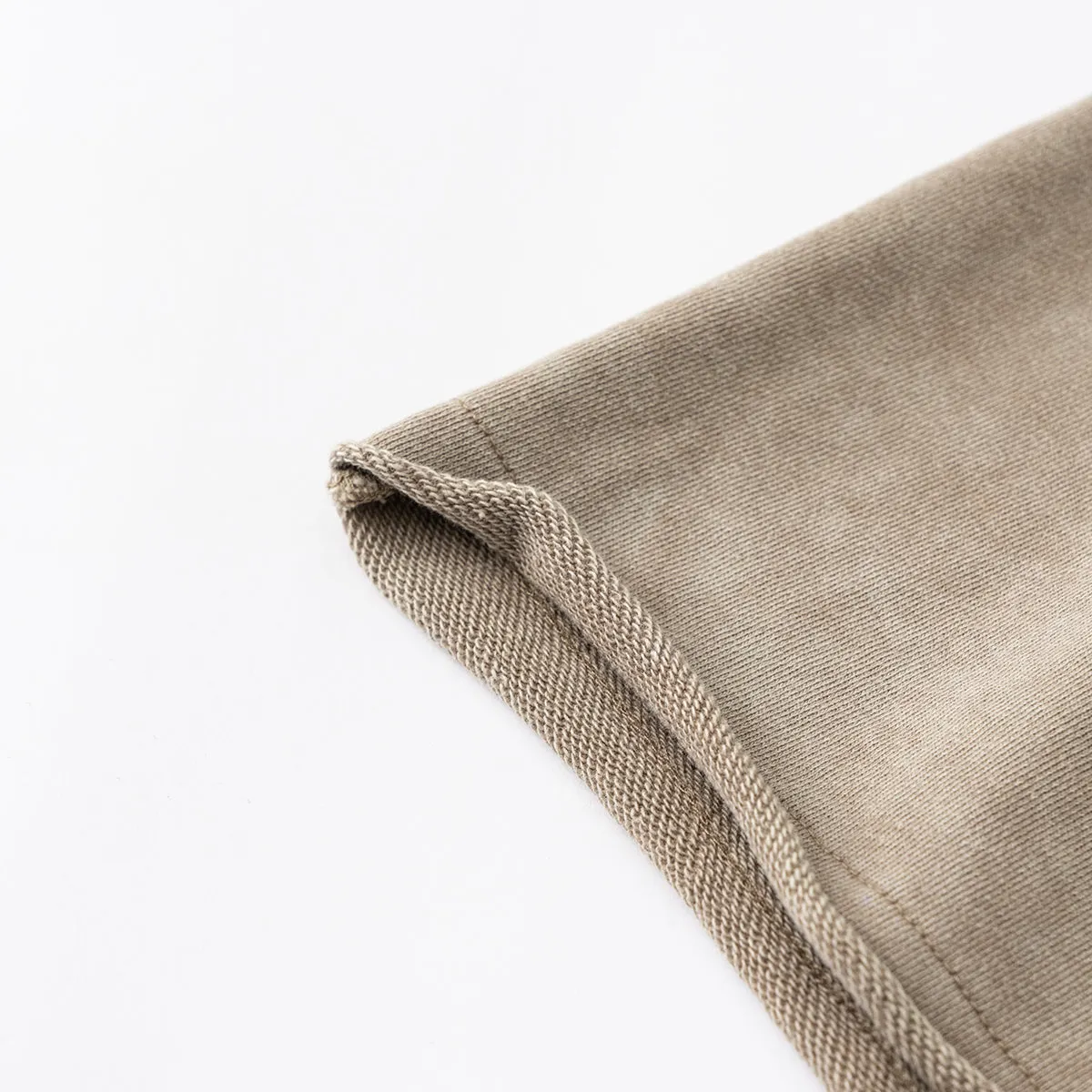Stone-Wash Raw-Hem Shorts