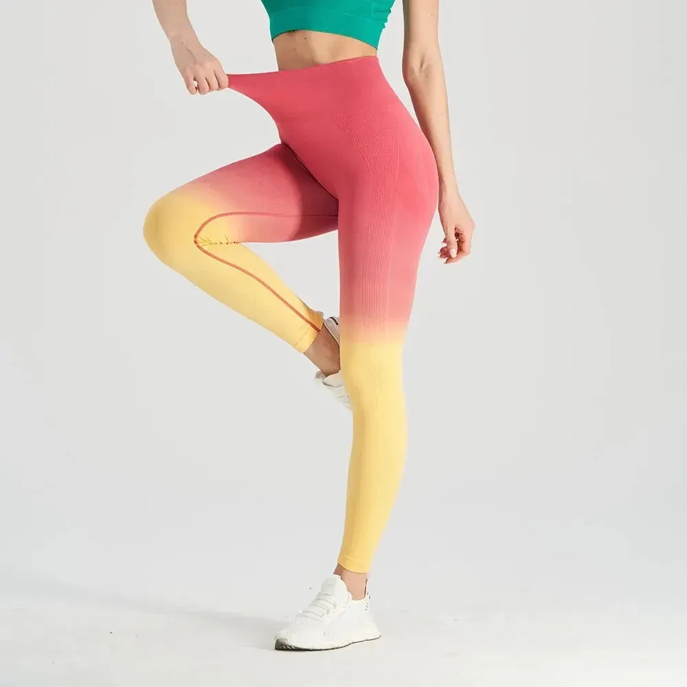 Stretchy High Waist Activewear Leggings