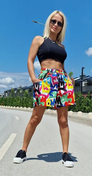 Summer Shorts, Shorts for Women, Relaxed Shorts, High Waist Summer Shorts, Casual Shorts, Loose Shorts, Short Pants, Maxi Shorts