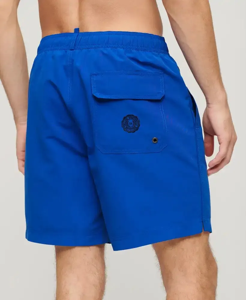 Superdry Men's 17 Inch Polo Swim Shorts Voltage Blue