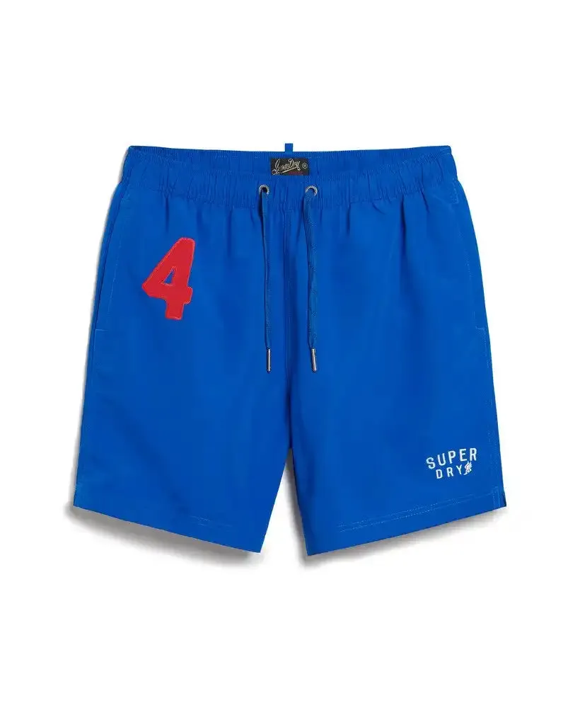 Superdry Men's 17 Inch Polo Swim Shorts Voltage Blue