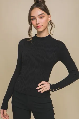 Sweet Melody Ribbed Top