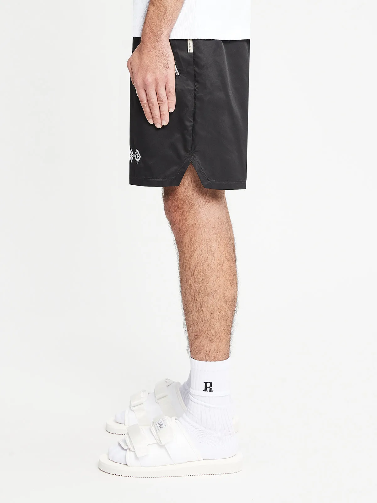 SWIM SHORTS SYMBOL - BLACK