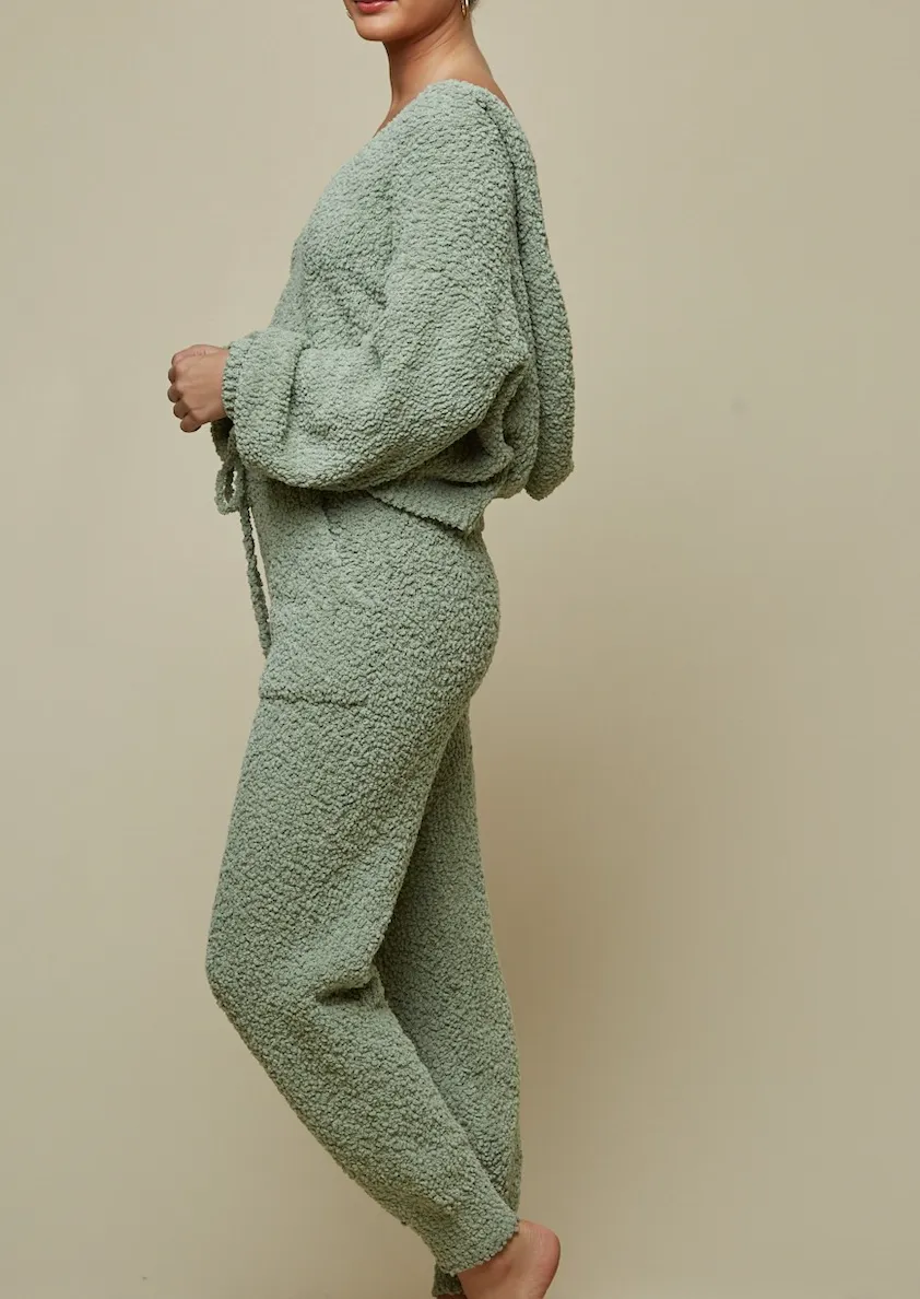 Teddy Sweater Top & Pants Set