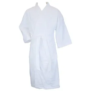 Terrytown Terry Velour Kimono Robes White