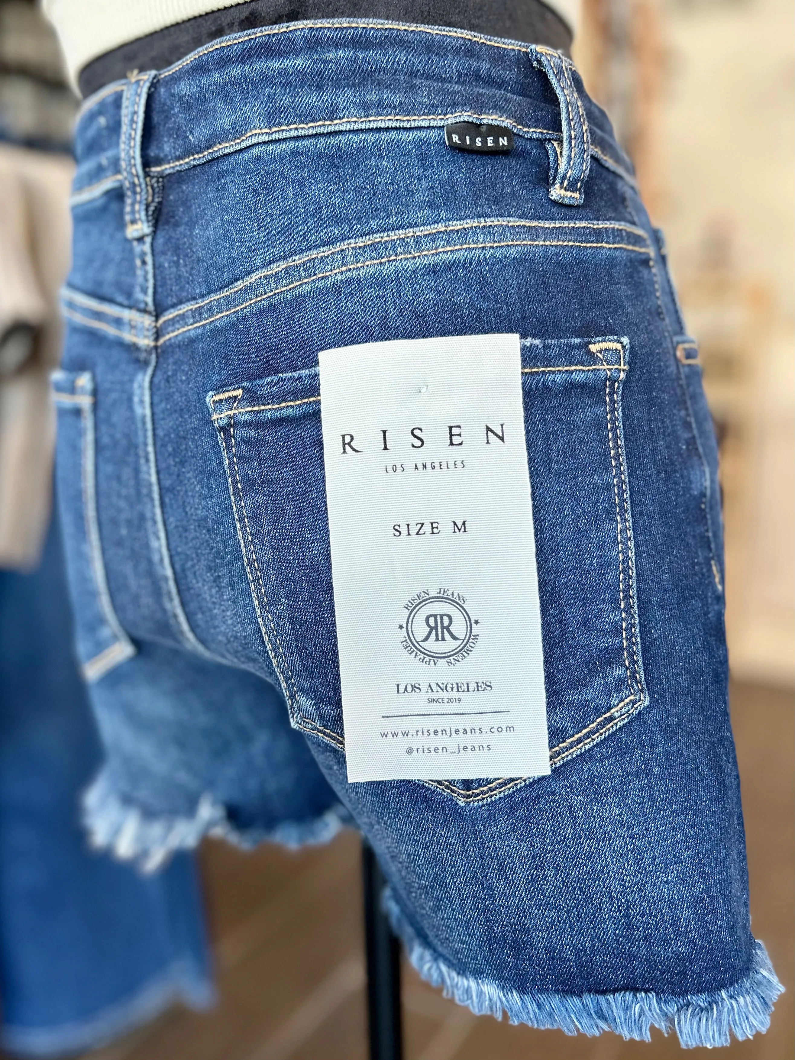 The Atlas Shorts |Dark wash|