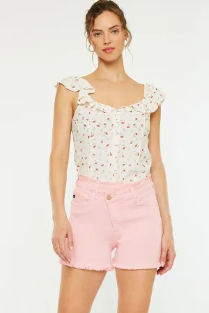 The Calista Shorts - Pink