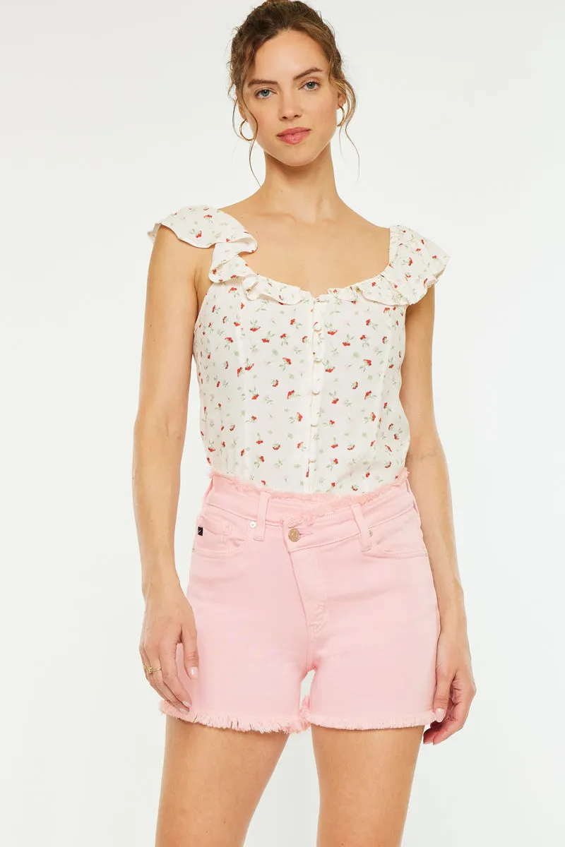 The Calista Shorts - Pink