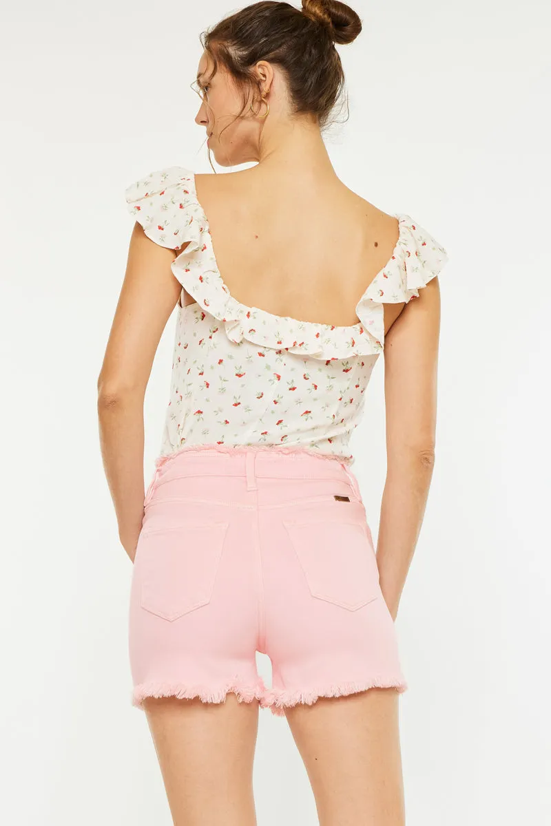 The Calista Shorts - Pink
