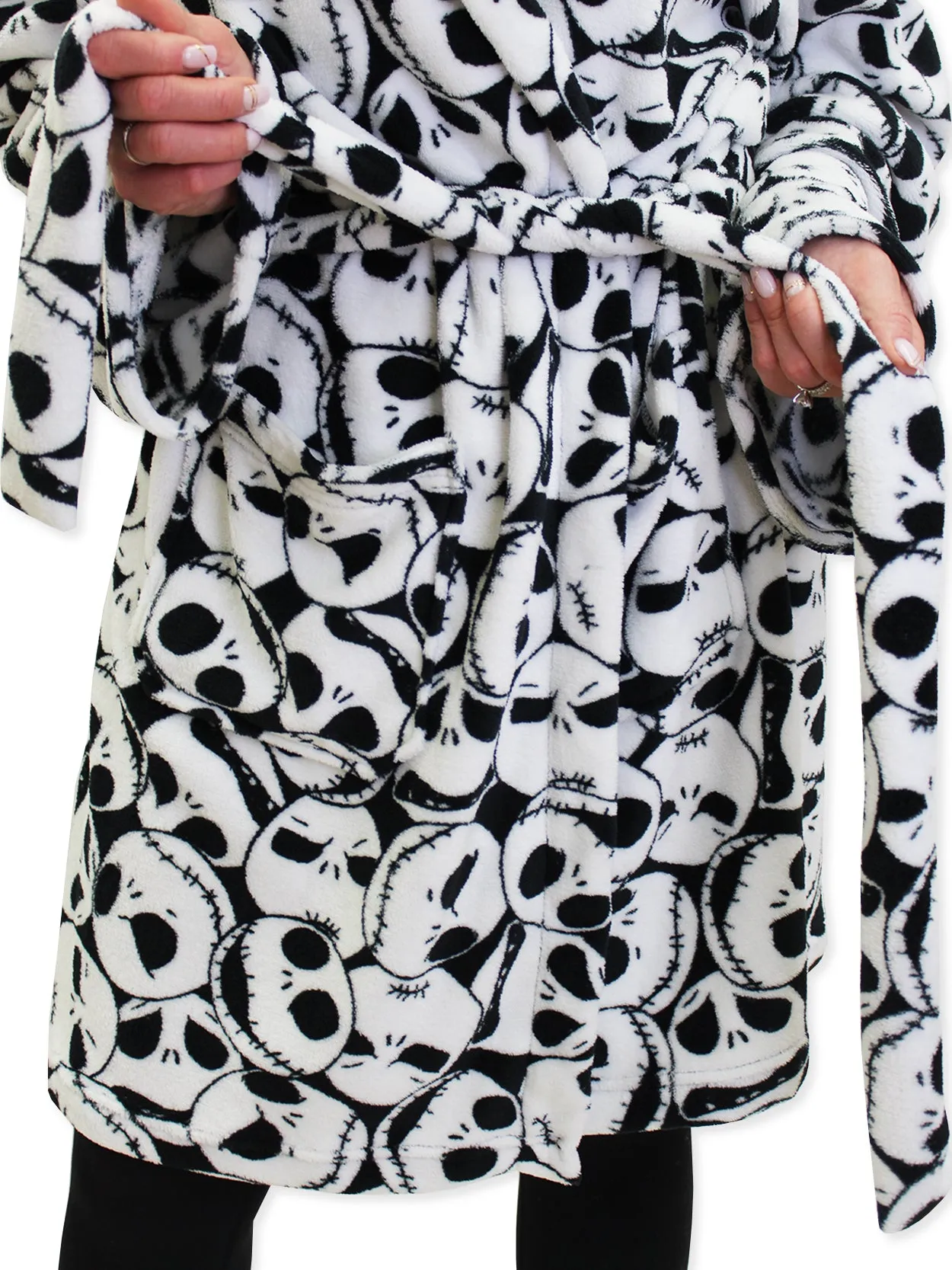 The Nightmare Before Christmas Plush Hooded Plush Bath Robe